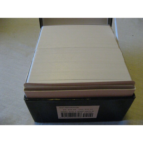 500 Essential Words: GRE Vocabulary Flash Cards Manhattan Prep GRE Study Aid - Picture 3 of 3